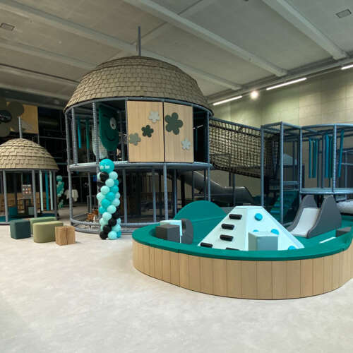 Indoor playground Swiss holiday park made by ELI Play